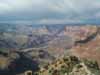 The Grand Canyon with cool clouds.